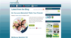 Desktop Screenshot of blog.memolink.com