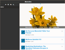 Tablet Screenshot of blog.memolink.com